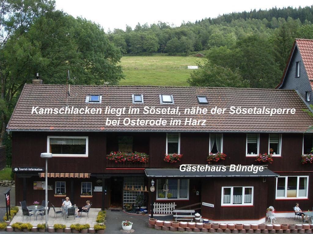 Gaestehaus Buendge Kamschlacken Exterior photo
