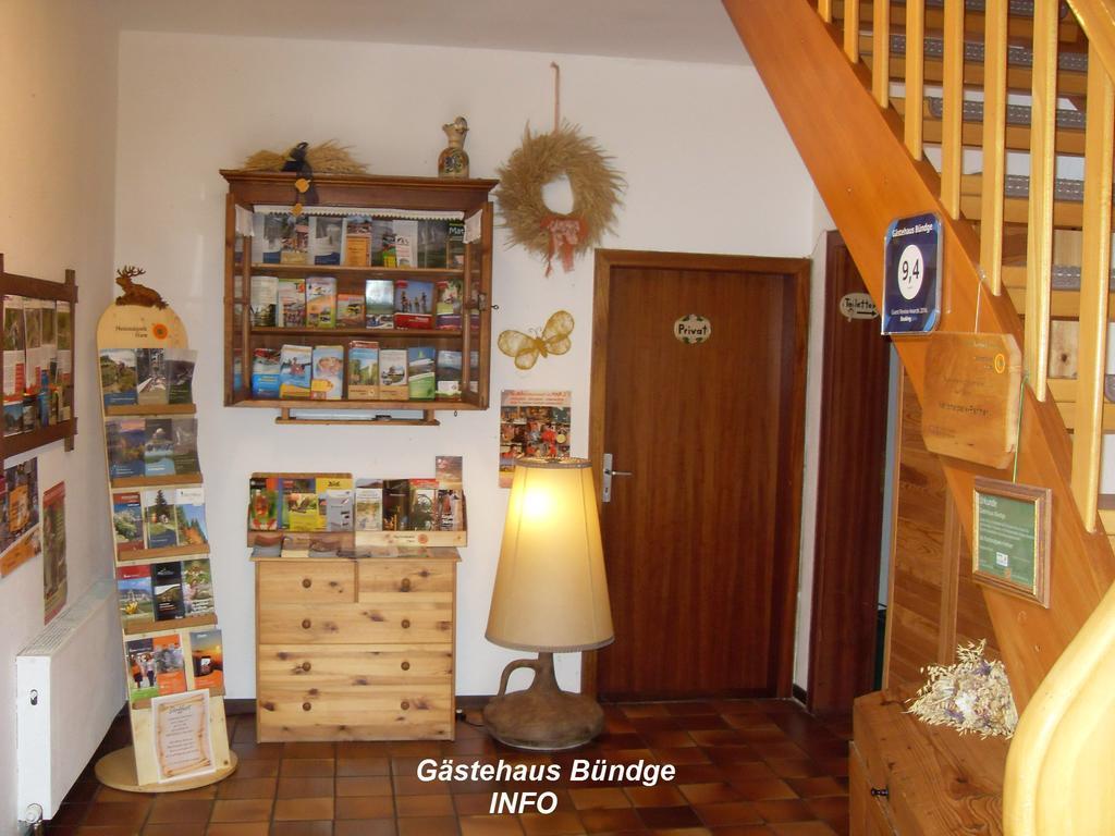Gaestehaus Buendge Kamschlacken Exterior photo